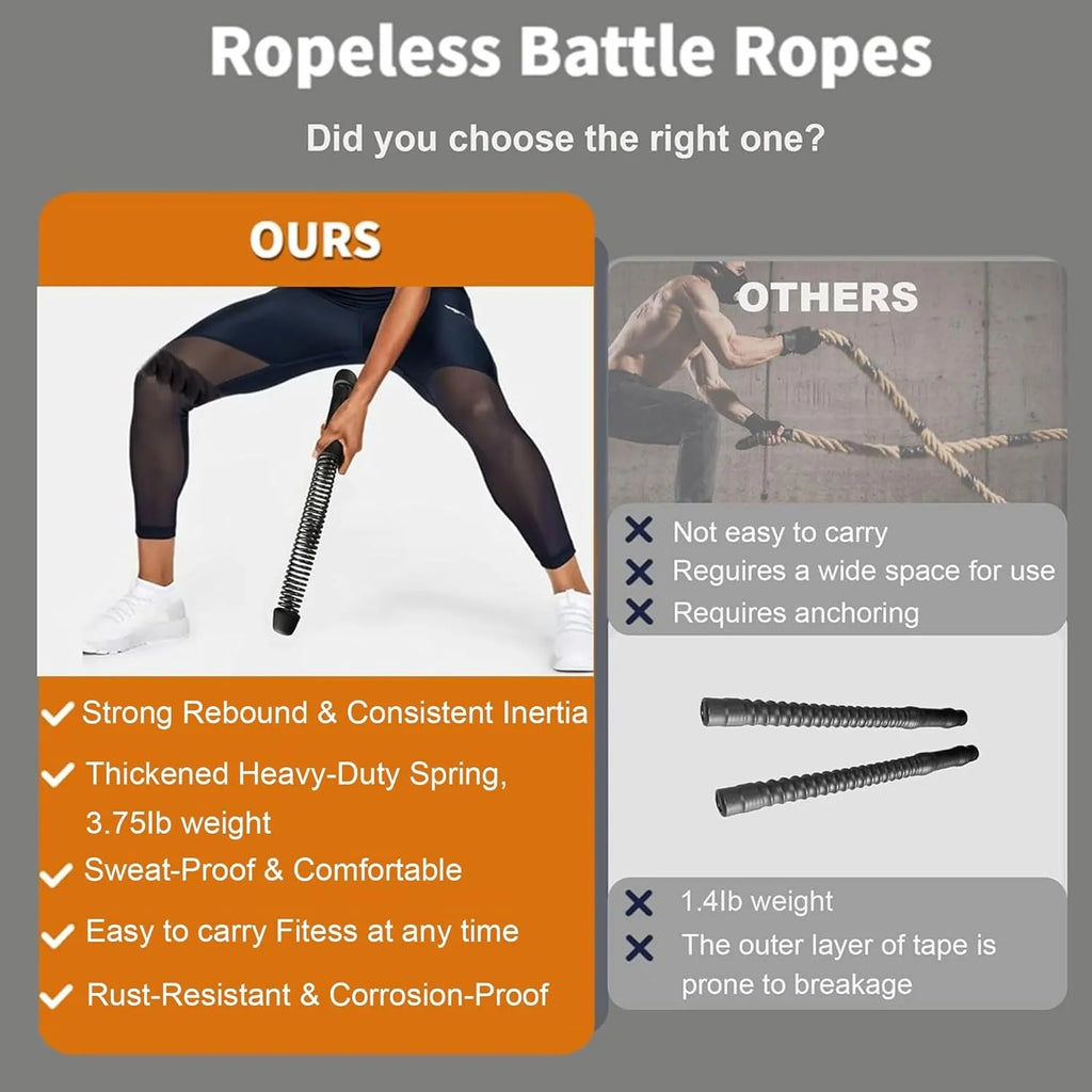 Seilloses Battle Rope 2